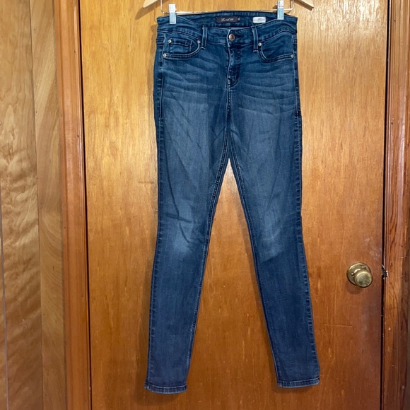 •LEVEL 99•OCEAN WASH "LIZA" HIGH RISE SKINNY STYLE DENIM JEANS SIZE 28 EUC - Picture 7 of 8